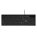 Industrial/Medical Grade Washable & Dustproof USB Multimedia Keyboard