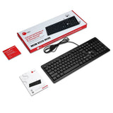 Industrial/Medical Grade Washable & Dustproof USB Multimedia Keyboard