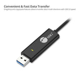 USB A to C 5Gbps Data KM Magic Switch Console Cable