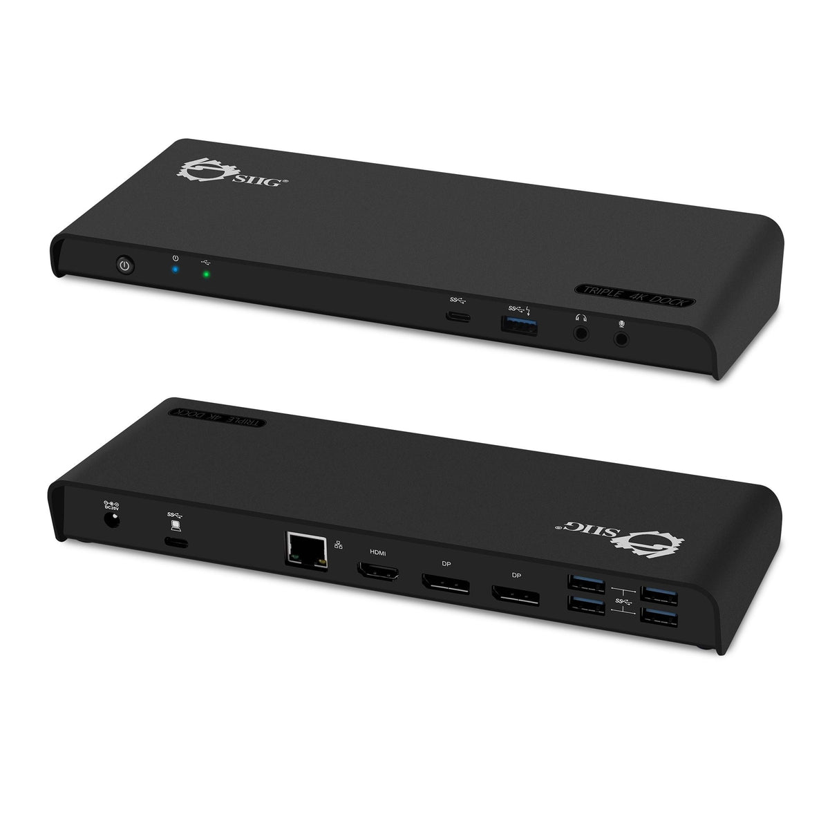 USB-C 4K Triple Display Docking Station with PD Charging - 60W