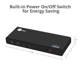 USB 3.1 Type-C Dual 4K Docking Station with Power Delivery