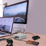Aluminum USB-C Mini Docking Station with PD