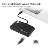 Thunderbolt 3 to Dual HDMI Video Hub LAN Dock