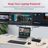 USB-C Triple 4K Video Docking Station with 100W Power Delivery