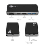 USB-C MST Video Travel Docking with PD Pass Through