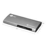 Thunderbolt 3 to 8K/Dual 4K Monitor Docking Station with PD- Titan Ridge and USB-C DisplayPort Alt compatible, support 4K 144Hz resolution