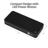 Triple Hybrid 4K Video Docking Station with PD Charging- Windows & Mac M1/M2/M3 Pro/Max Compatible