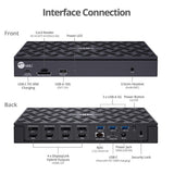 USB-C Quad Hybrid 4K Video Docking Station with PD- Windows & Mac M1/M2/M3 Pro/Max Compatible