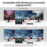 USB-C Triple Video MST Docking Station with PD