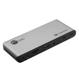 Quad Display Thunderbolt 4 Docking Station & PD- Single 8K30Hz/4K144Hz- Quad 4K60Hz (HDMI / DP / 2x USB-C Thunderbolt 4)- Windows & Mac M1/M2/M3 Pro/Max Compatible