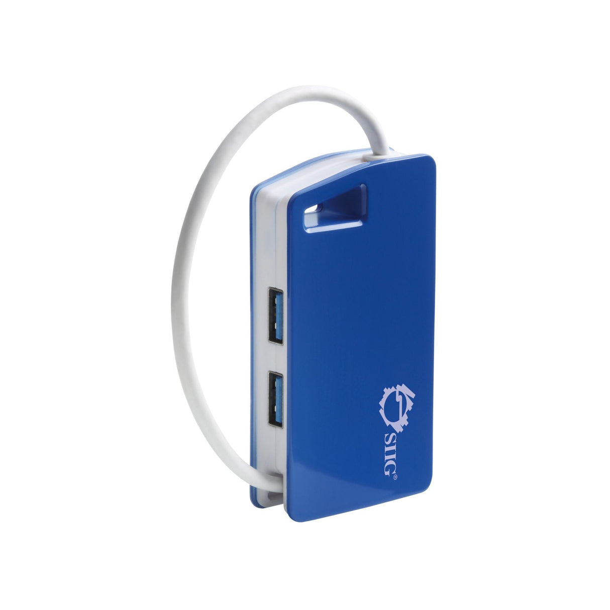 SuperSpeed USB 3.0 4-Port Hub - Cobalt Blue