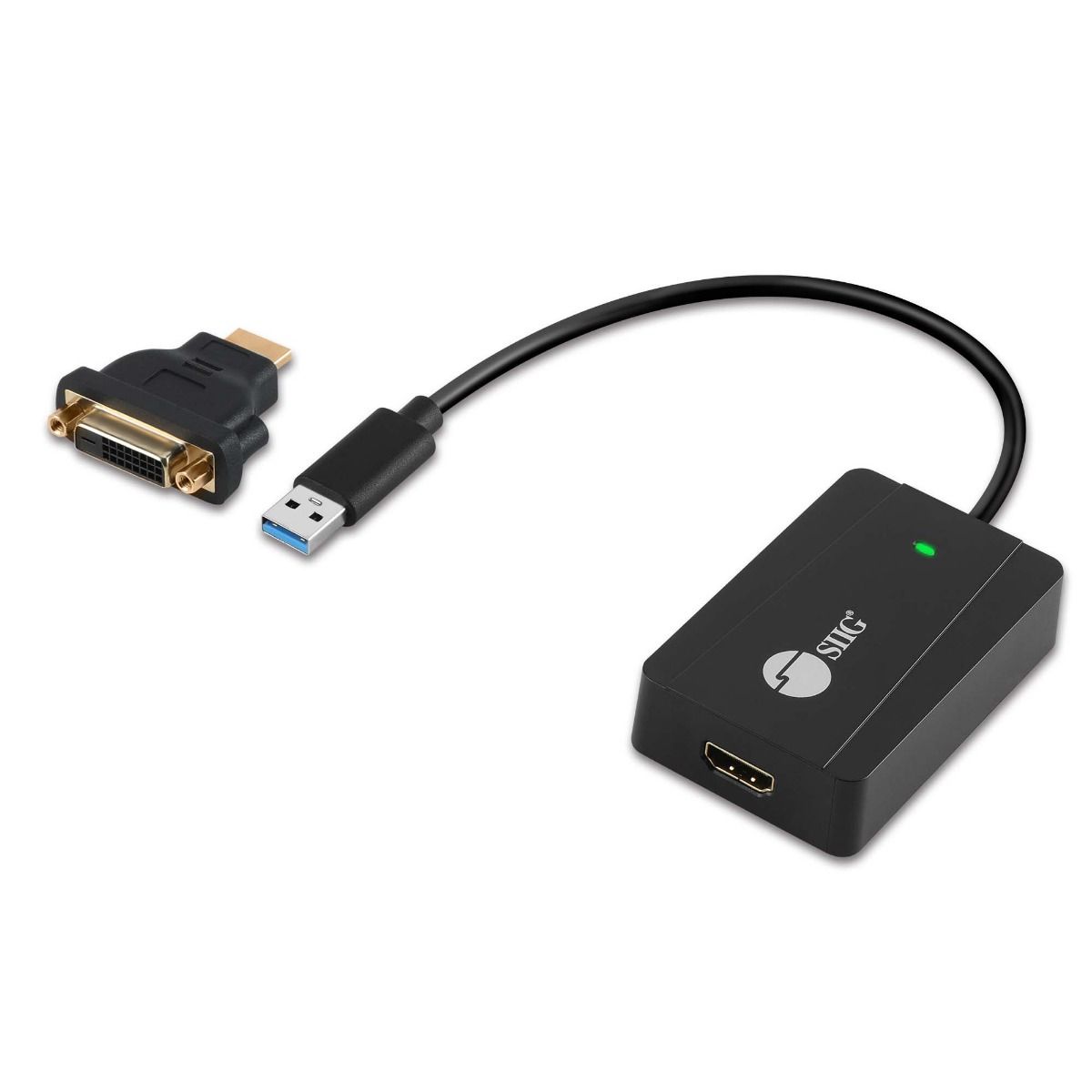USB 3.0 to HDMI/DVI Video Adapter Pro