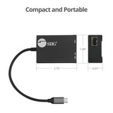 USB-C to SFP Fiber Gigabit Ethernet Adapter - TAA compliant