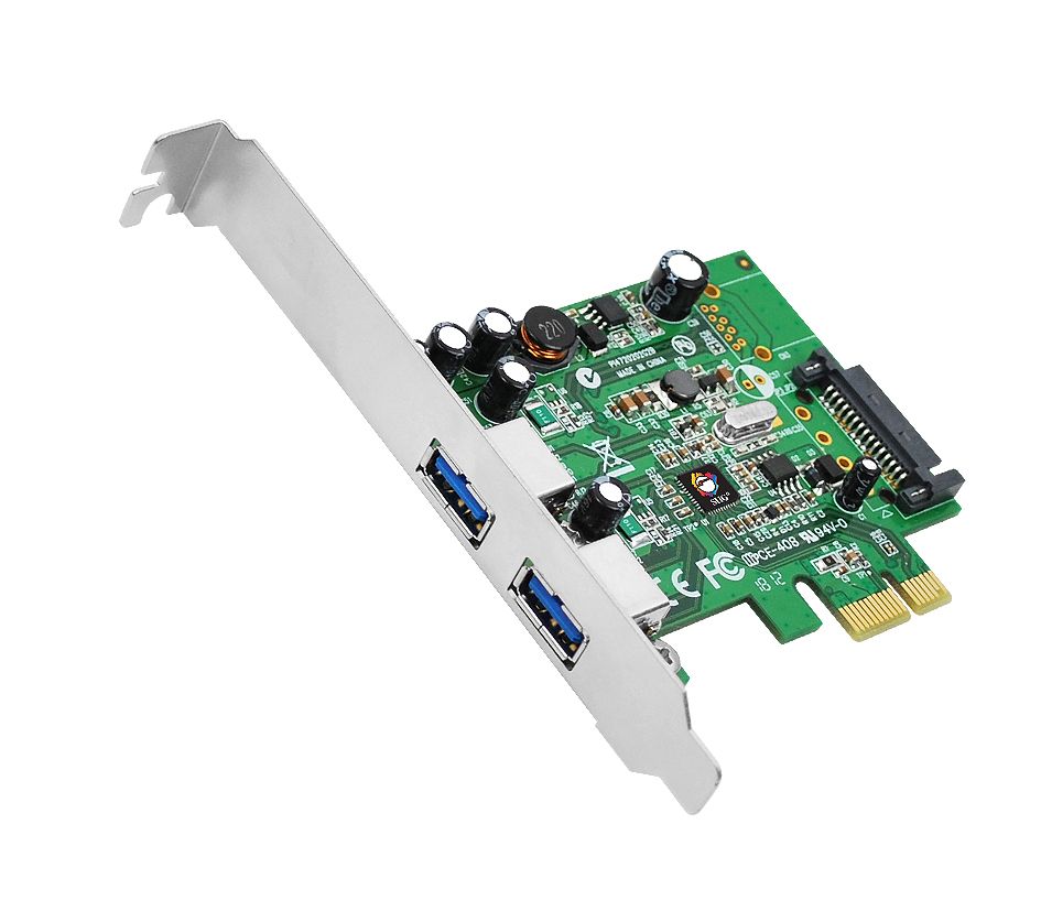 DP 2-Port USB 3.0 PCIe