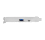 USB 3.1 2-Port PCIe Host Adapter - Type-A/C