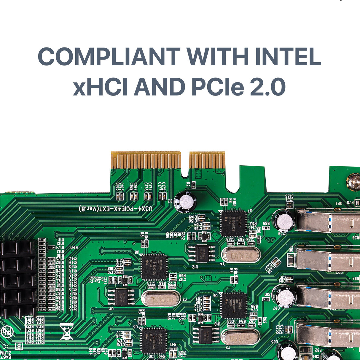 SIIG 4 Port USB 3.0 (USB 3.2 Gen 1) PCIe Card with 4 Dedicated 5Gbps Channels - Quad Core 20Gbps - UASP - SATA Power - Low Profile PCIe Adapter Card