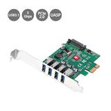 DP USB 3.0 4-Port PCIe Host Card
