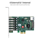 DP USB 3.0 7-Port PCIe i/e
