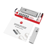 Dual USB-C Hub HDMI with Card Reader and PD Adapter – Silver