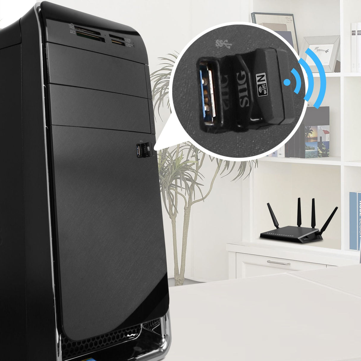Wireless-N Mini USB Wi-Fi Adapter