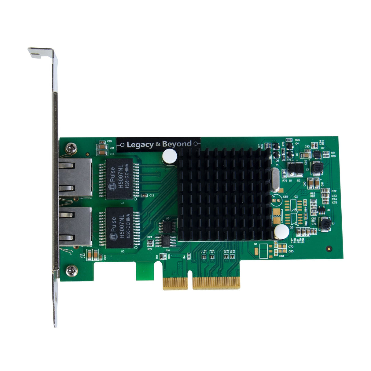 Dual-Port Gigabit Ethernet PCIe 4-Lane Card - I350-T2