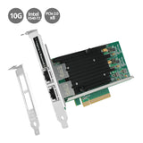 Dual Port 10G Ethernet Network PCI Express - Intel X540-T2 - PCI Express 2.0 x8 - Windows