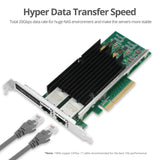 Dual Port 10G Ethernet Network PCI Express - Intel X540-T2 - PCI Express 2.0 x8 - Windows