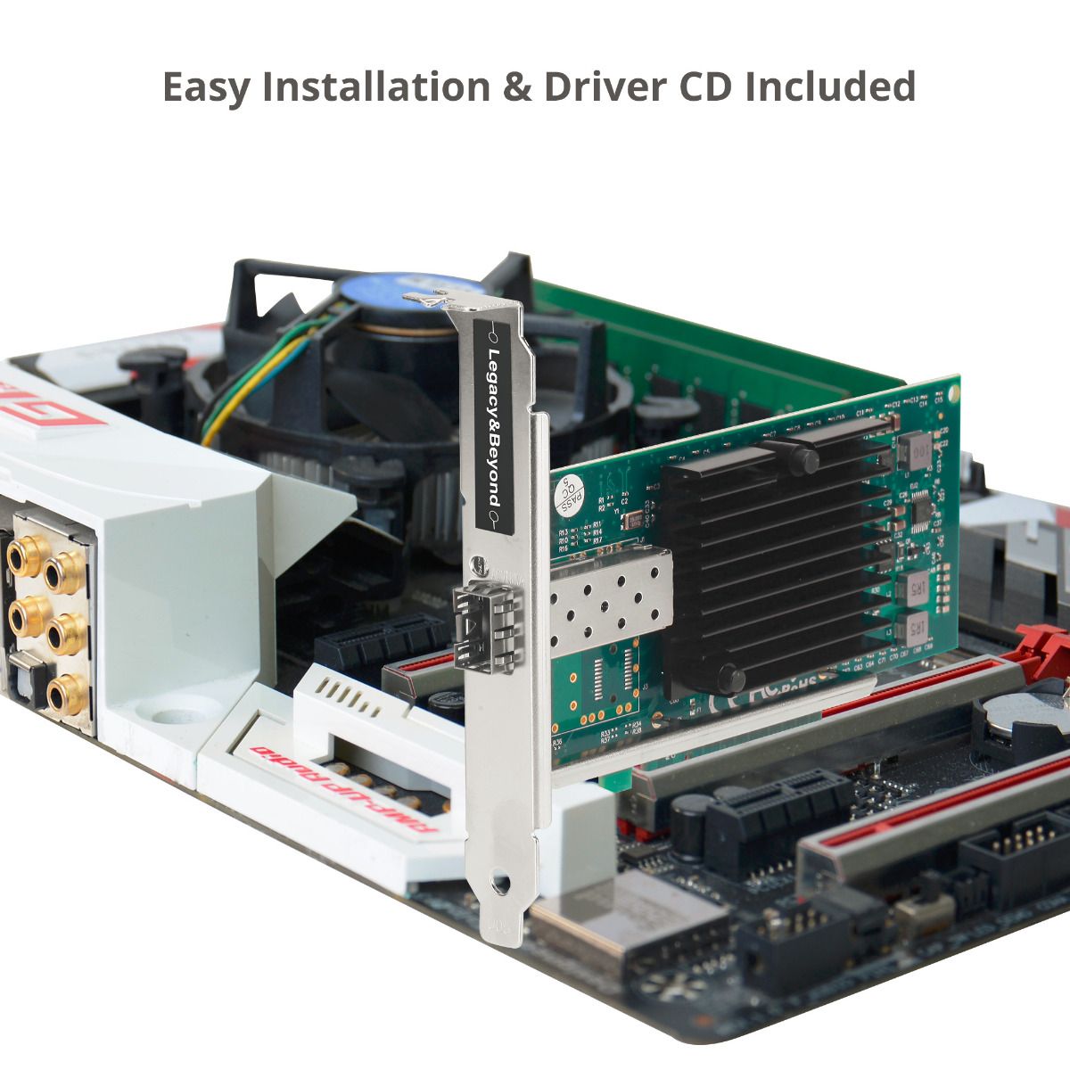 Single Port 10G SFP+ Ethernet Network PCI Express