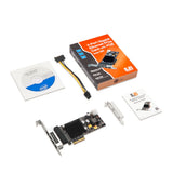 4-Port Gigabit Ethernet with PoE PCIe Card - Intel I350