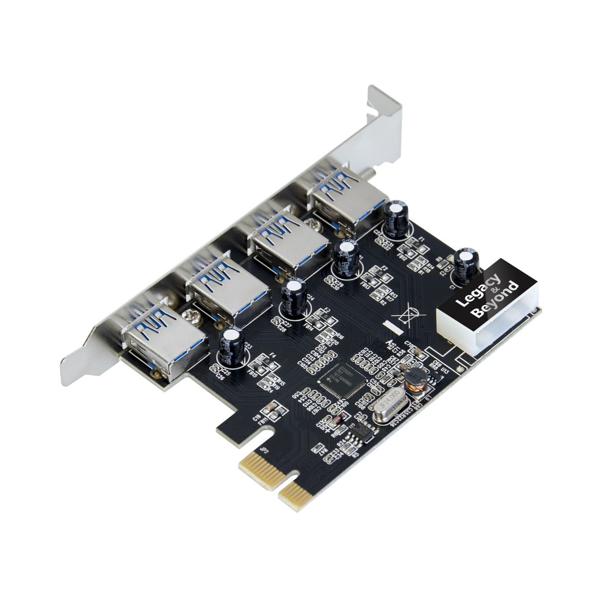USB 3.0 4-Port (Ext) PCIe Host Card