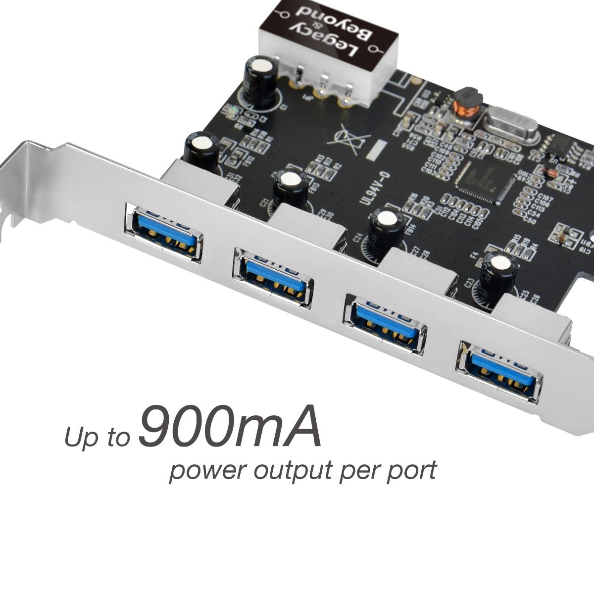 USB 3.0 4-Port (Ext) PCIe Host Card