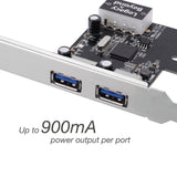 USB 3.0 2-Port (Ext) PCIe Host Card