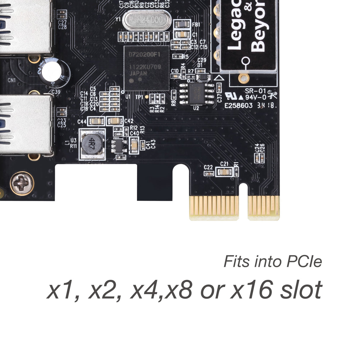 USB 3.0 2-Port (Ext) PCIe Host Card