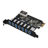 USB 3.0 7-Port Ext PCIe Host Adapter