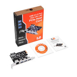 USB 3.0 3-Port Hub with LAN PCIe Host Card