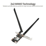 WiFi 6 Dual Band Ethernet PCIe Card - AX3000