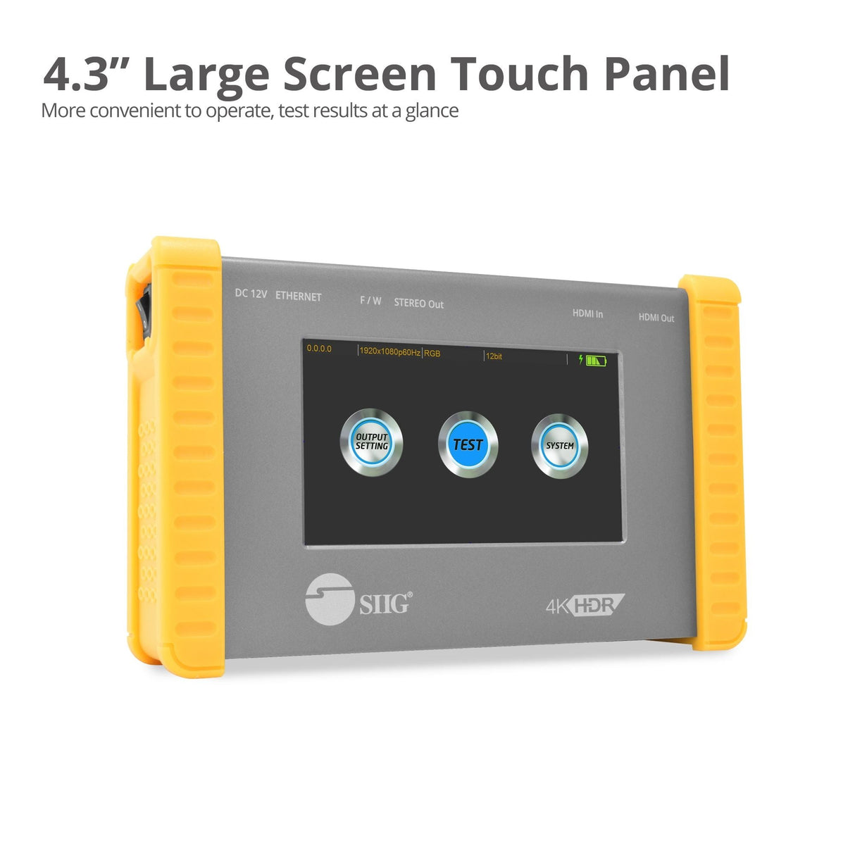 HDMI 4K HDR Pattern Generator/Analyzer