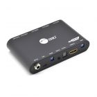 1x4 Splitter with Built-in & User Adjustable EDID Management, Audio Extractor and HDR to SDR Conversion