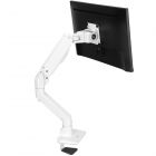 Single Heavy Duty 34"- 49" Monitor Arm Desk Mount with Easy Top Mounting - Load 22-44 lbs - VESA 75/100/200mm