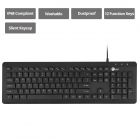 Industrial/Medical Grade Washable & Dustproof USB Multimedia Keyboard