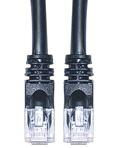 CAT6 500MHz UTP Network Cable 10ft - Black