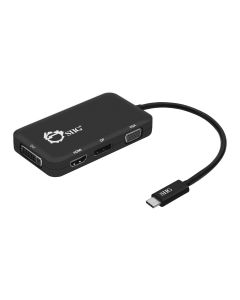 USB-C to 4-in-1 Multiport Video Adapter - DVI/VGA/DP/HDMI