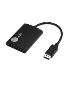 4K 1x2 DisplayPort 1.2 to DisplayPort MST Splitter