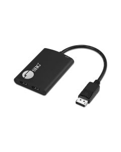 4K 1x2 DisplayPort 1.2 to HDMI MST Splitter