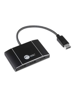 8K 1x3 DisplayPort 1.4 to DisplayPort MST Hub Splitter