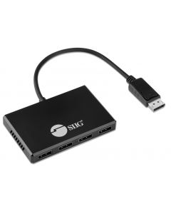 8K 1x4 DisplayPort 1.4 to DisplayPort MST Hub Splitter