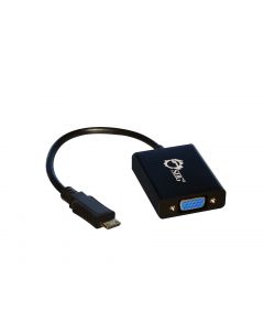 Aluminum Mini HDMI to VGA Adapter Converter with Audio