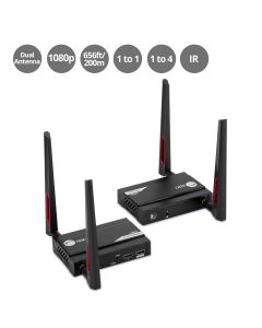 MX 328ft 100meters Wireless HDMI Extender Transmitter and Receiver