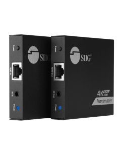 4K 60Hz HDMI Over Cat6 Extender with Loopout & IR