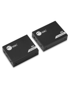 4K HDMI USB KVM Extender over Cat6 - Up to 230 feet - Zero Latency - ESD Protection - Metal Housing